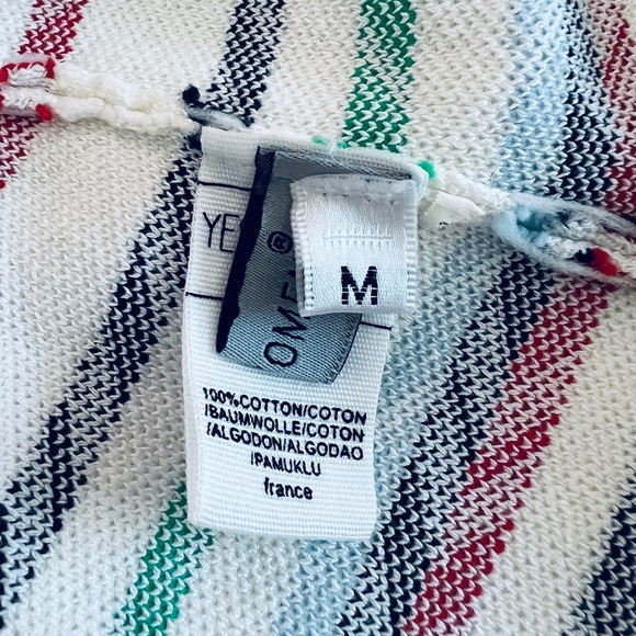 YESWOMEN Design Ivory Chevron Stripe Cotton Two-Piece Set – Size M - Picture 11 of 14